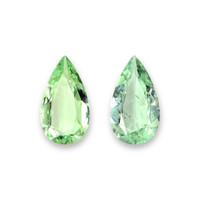 2.05&nbsp;Ct.Tw.Total Carat Weight Green Paraiba Tourmaline Pair from Mozambique Video