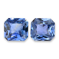 4.35&nbsp;Ct.Tw.Total Carat Weight Blue Sapphire Pair from Ceylon (Sri Lanka) Video
