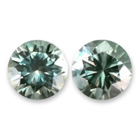 1.59&nbsp;Ct.Tw.Total Carat Weight Bluish Green Sapphire Pair from Montana Video