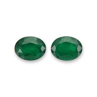 3.68&nbsp;Ct.Tw.Total Carat Weight Emerald Pair from Zambia Video