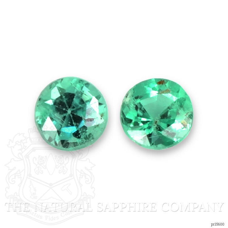 0.29 Ct.Tw. Emerald Pair from Zambia