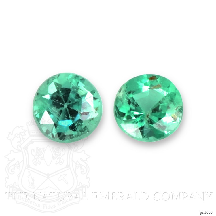 0.29 Ct.Tw. Emerald Pair from Zambia