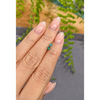 0.29&nbsp;Ct.Tw.Total Carat Weight Emerald Pair from Zambia Life Style