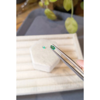 0.35&nbsp;Ct.Tw.Total Carat Weight Emerald Pair from Zambia Life Style