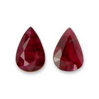 1.14&nbsp;Ct.Tw.Total Carat Weight Ruby Pair from Ceylon (Sri Lanka) Video