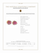 4.41&nbsp;Ct.Tw.Total Carat Weight Bi Color Tourmaline Pair from Mozambique Scan Report