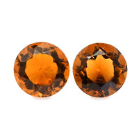 0.95 Ct.Tw. Round Citrine Pair