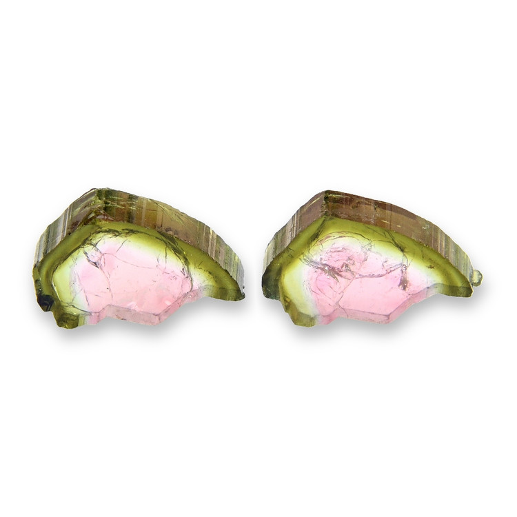 4.86 Ct.Tw. Watermelon Tourmaline Pair from Mozambique