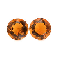 0.93 Ct.Tw.Total Carat Weight Orange Citrine Pair from Brazil Image