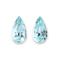 9.12 Ct.Tw.Total Carat Weight Blue Apatite Pair from South Africa Video