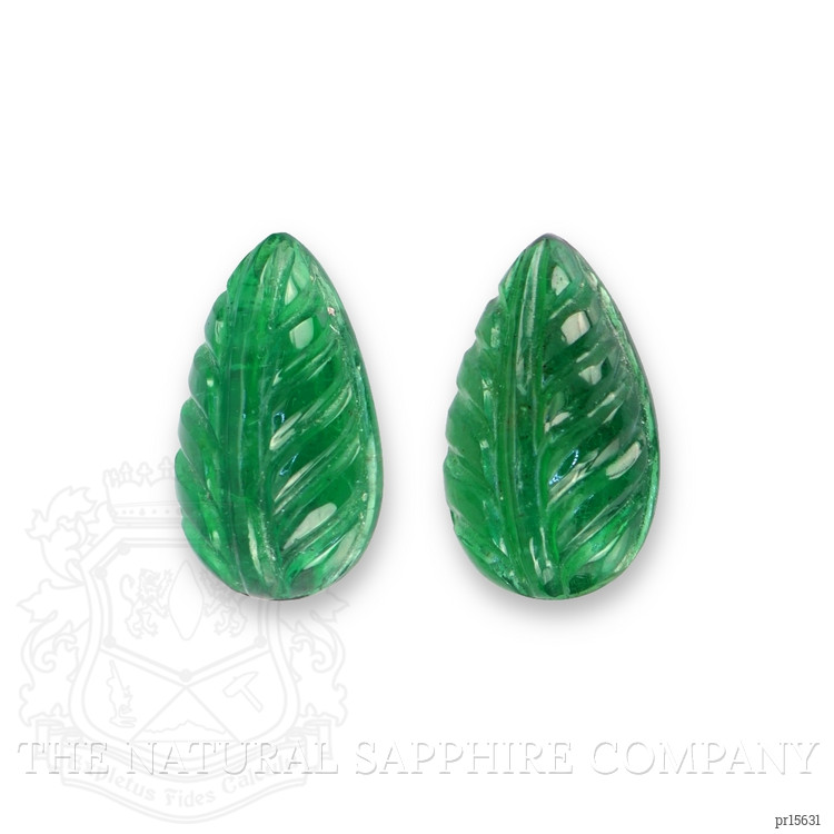17.33 Ct.Tw. Emerald Pair from Zambia