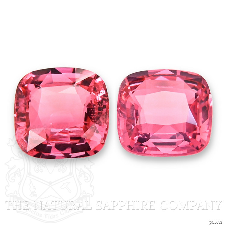 5.02 Ct.Tw. Pink Spinel Pair from Tanzania