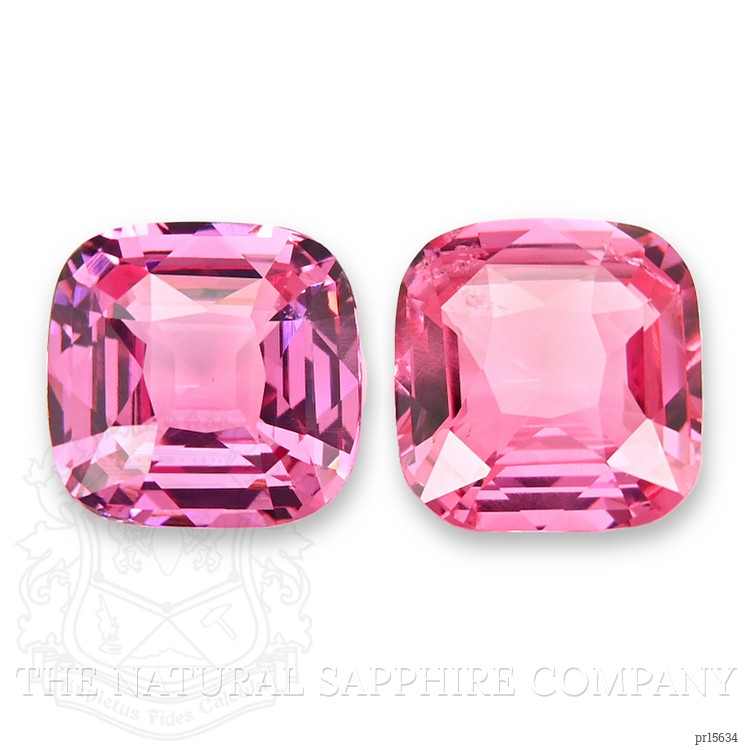 8.11 Ct.Tw. Pink Spinel Pair from Tanzania