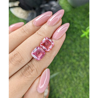 8.11 Ct.Tw.Total Carat Weight Pink Spinel Pair from Tanzania Life Style