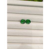 6.20&nbsp;Ct.Tw.Total Carat Weight Tsavorite Garnet Pair from Tanzania Life Style