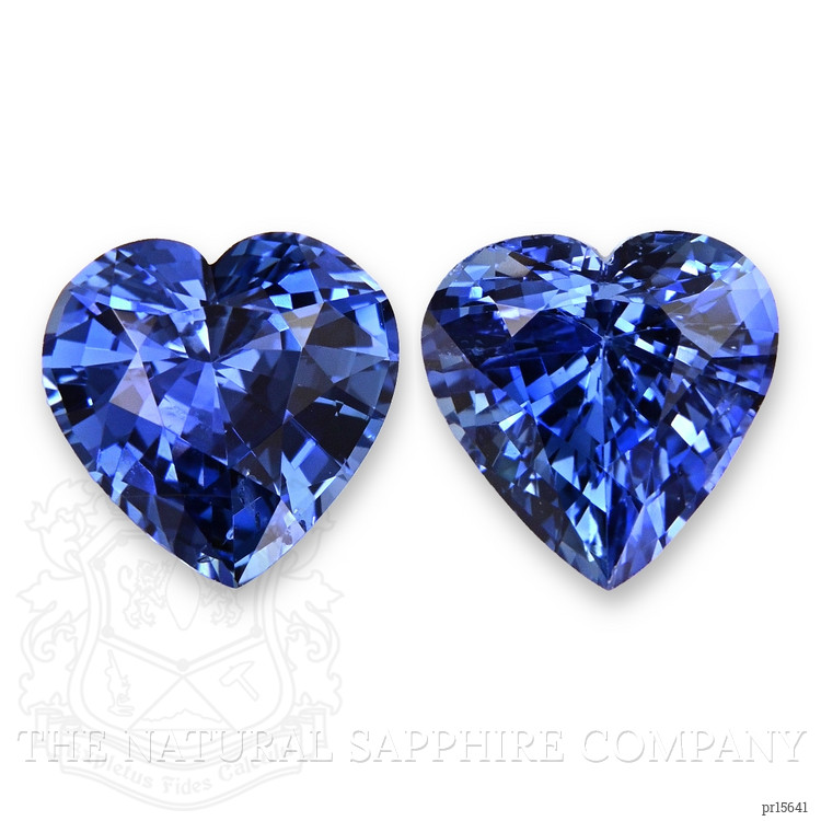 4.29 Ct.Tw. Blue Sapphire Pair from Ceylon (Sri Lanka)