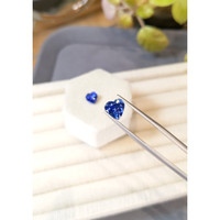 4.29&nbsp;Ct.Tw.Total Carat Weight Blue Sapphire Pair from Ceylon (Sri Lanka) Life Style