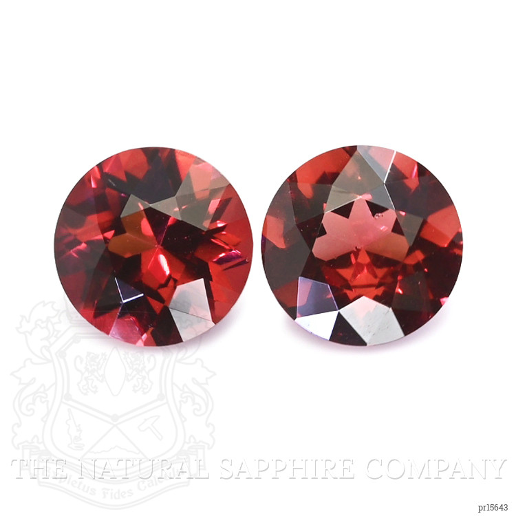 1.76 Ct.Tw. Red Garnet Pair from Ceylon (Sri Lanka)