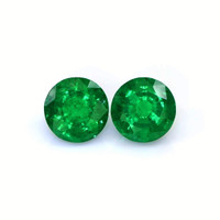5.15&nbsp;Ct.Tw.Total Carat Weight Emerald Pair from Zambia Video