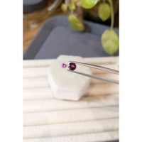 1.00&nbsp;Ct.Tw.Total Carat Weight Purple Rhodolite Garnet Pair from Tanzania Life Style