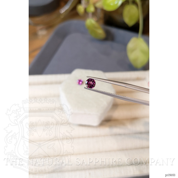 1.00 Ct.Tw. Purple Rhodolite Garnet Pair from Tanzania