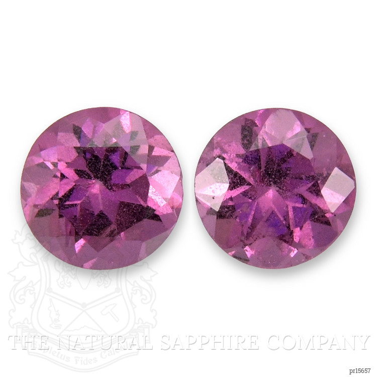1.21 Ct.Tw. Purplish Pink Rhodolite Garnet Pair from Tanzania