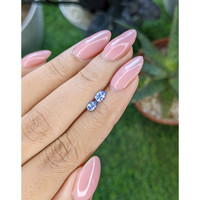 0.56&nbsp;Ct.Tw.Total Carat Weight Blue Sapphire Pair from Ceylon (Sri Lanka) Life Style