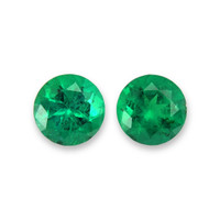 0.80&nbsp;Ct.Tw.Total Carat Weight Emerald Pair from Afghanistan Video