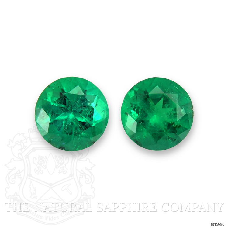 0.80 Ct.Tw. Emerald Pair from Afghanistan