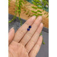 2.25&nbsp;Ct.Tw.Total Carat Weight Blue Sapphire Pair from Ceylon (Sri Lanka) Life Style