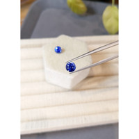 2.86&nbsp;Ct.Tw.Total Carat Weight Blue Sapphire Pair from Ceylon (Sri Lanka) Life Style