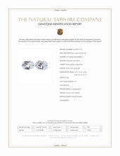 1.77 Ct.Tw.Total Carat Weight Blue Sapphire Pair from Ceylon (Sri Lanka) Scan Report