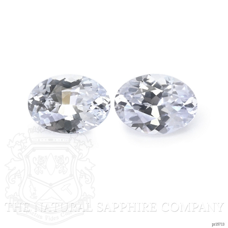 1.77 Ct.Tw. Blue Sapphire Pair from Ceylon (Sri Lanka)