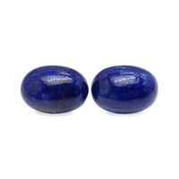 65.32 Ct.Tw.Total Carat Weight Cabochon Lapis Pair from Afghanistan Video