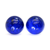 33.33&nbsp;Ct.Tw.Total Carat Weight Cabochon Lapis Pair from Afghanistan Video