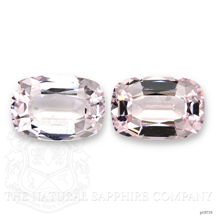 3.76 Ct.Tw. Pink Morganite Pair from Brazil