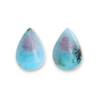 4.11 Ct.Tw.Total Carat Weight Violet Paraiba Tourmaline Pair from Brazil Video