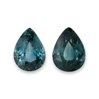 8.72&nbsp;Ct.Tw.Total Carat Weight Bluish Green Sapphire Pair from Montana Video