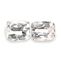 1.26 Ct.Tw.Total Carat Weight Peach Sapphire Pair from Madagascar Video