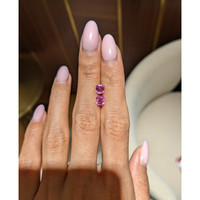 1.65&nbsp;Ct.Tw.Total Carat Weight Pink Sapphire Pair from Ceylon (Sri Lanka) Life Style