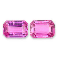 1.81&nbsp;Ct.Tw.Total Carat Weight Pink Sapphire Pair from Ceylon (Sri Lanka) Video