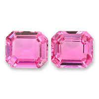 1.64&nbsp;Ct.Tw.Total Carat Weight Pink Sapphire Pair from Ceylon (Sri Lanka) Video