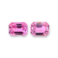 2.06&nbsp;Ct.Tw.Total Carat Weight Pink Sapphire Pair from Ceylon (Sri Lanka) Video