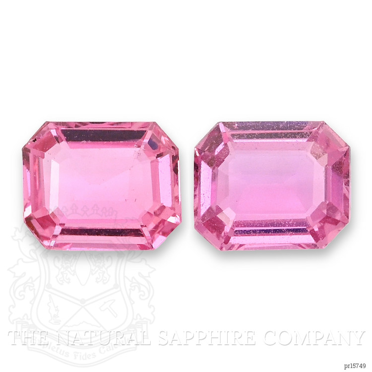 1.48 Ct.Tw. Pink Sapphire Pair from Ceylon (Sri Lanka)