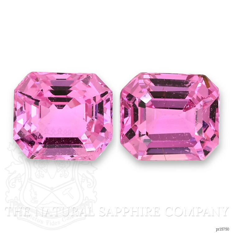 1.78 Ct.Tw. Purplish Pink Sapphire Pair from Ceylon (Sri Lanka)