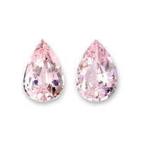 2.91&nbsp;Ct.Tw.Total Carat Weight Peach Sapphire Pair from Ceylon (Sri Lanka) Video