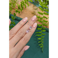 2.91&nbsp;Ct.Tw.Total Carat Weight Peach Sapphire Pair from Ceylon (Sri Lanka) Life Style