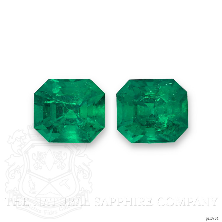 16.80 Ct.Tw. Emerald Pair from Colombia