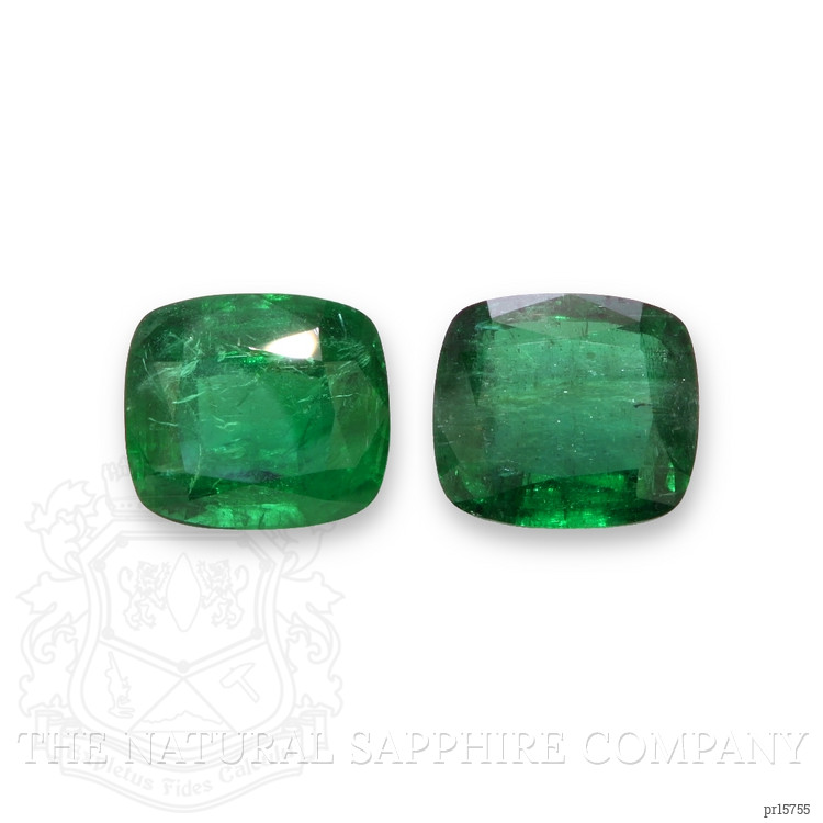 39.15 Ct.Tw. Emerald Pair from Colombia