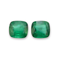 24.28 Ct.Tw.Total Carat Weight Emerald Pair from Colombia Video